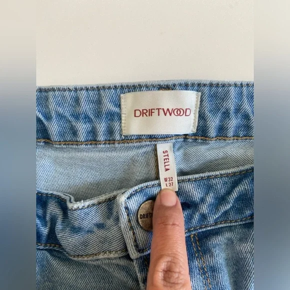 Driftwood Stella “cloud” straight relaxed leg jeans - Picture 11 of 15